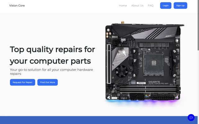 vision core screenshot